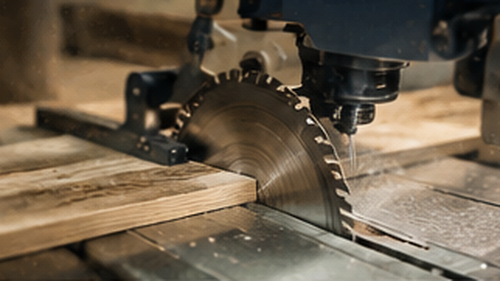 Industrielle Holzbearbeitung mit Präzisionswerkzeugen